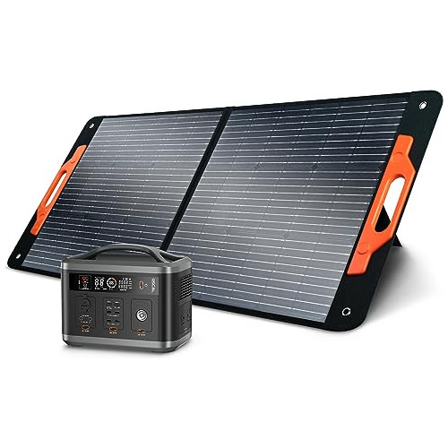 Generador Solar Para Exteriores De 666 Wh Con Panel Solar Po