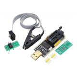 Programador Usb Ch341a + Pinza  + Adaptadores 