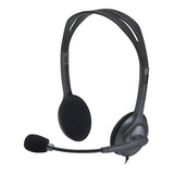 Auricular Vincha Headset Logitech H111 Micrófono 3.5mm Minip