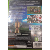 Juego Original Xbox 360 Rugby World Cup 2011