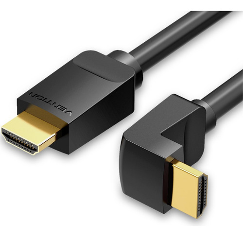 Cabo Hdmi 2.0 Blindado 90° L 4k Xbox One Slim Tv 3m Vention