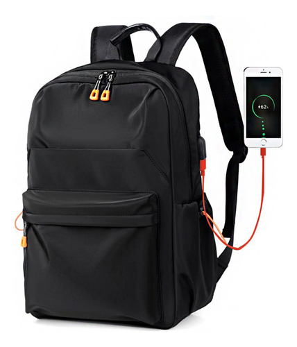 Mochila Para Laptop Estudiante Backpack Impermeable Escolares Bolsas Lona Viaje Bolsas Para Hombre