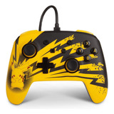 Controle Power-a Com Fio Para Switch Modelo Pikachu Amarelo