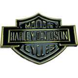 Emblema Harley Davidson Metalico (10x7cm)