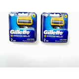 Gillette Fusion Proshield 2 Embalagens Com 2 Cartuchos Em Cd