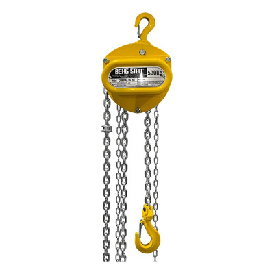 Talha Manual 500kg X 3mts Compacta 523-nt Berg Steel