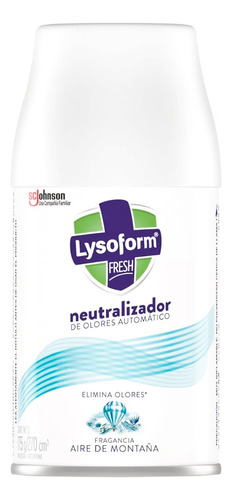 Lysoform Repuesto Neutralizador De Olores Aire De Montaña 3c