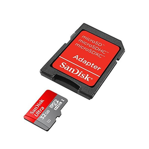 Tarjeta De Memoria Sandisk Ultra Microsdhc De 32 Gb Con El A