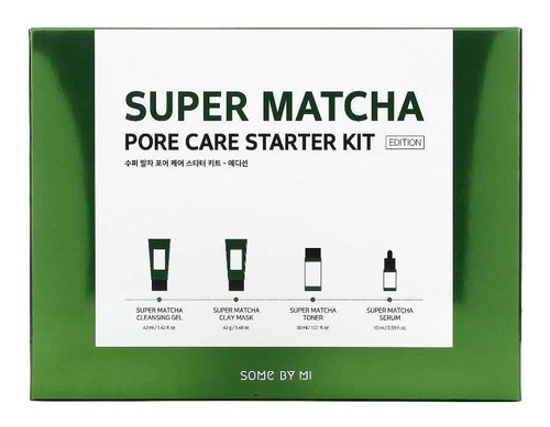 Some By Mi Supermatcha, Kit Cuidado De Poros K-beauty