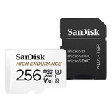 Sandisk Tarjeta Memoria Micro Sd 256gb + Adaptador 4k