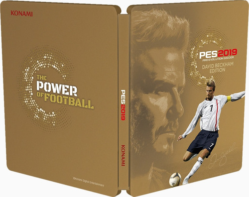 Pes 19 David Beckam Edition Steel Book Ps4 Nuevo En Su Caja