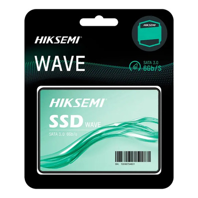Disco Sólido 128gb Sata 3.0 Hiksemi Hs-ssd Wave(s) 6gb\u002Fs Color Negro | Envío gratis
