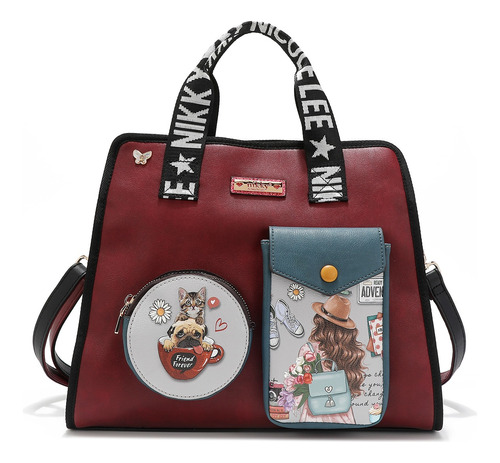 Bolsa Satchel Nikky World Nikky By Nicole Lee Ss24