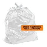 Bolsa De Residuo Consorcio Cristal 80x110/50 Paq X100 Basura