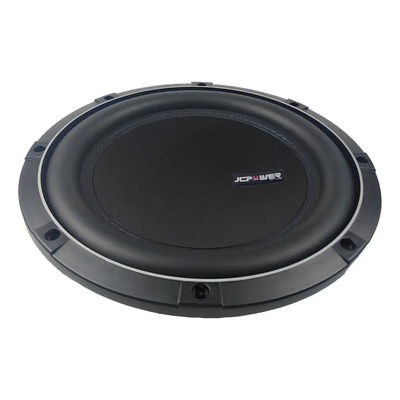 Subwoofer Jc Power Rst-12d4 12 Pulgada Doble Bobina 800w Max Color Negro | Meses sin interés