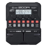 Pedal Procesador Multiefectos Zoom G1 Para Cuatro