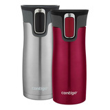 Contigo Vaso Térmico Autoseal West Loop 16 Oz 2 Pieza 473ml