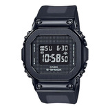 Reloj Casio G-shock Gm-s5600sb-1dr Mujer Color De La Correa Negro Color Del Bisel Negro Color Del Fondo Negro