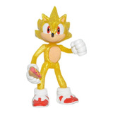  Figura De Accion Super Sonic Amarilo