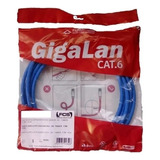 Patch Cord Furukawa Cat6 Azul Gigalan 2,5m - Caixa 15 Un