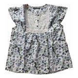 Camisa / Camisola Floreada - Little Akiabara - Talle 8