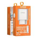 Carregador Tomada Usb C/cabo Compativel iPhone Kd-111a Kaidi