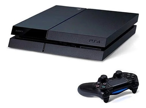 Sony Playstation 4 Fat 500gb Preto 2 Controles E 8 Jogos