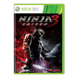 Jogo Ninja Gaiden 3 Xbox 360 Mídia Física Original Seminovo