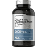Horbaach I Glucosamine Chondroitin Msm & Turmeric | 360 Tabs