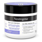 Crema Facial Neutrogena Reparador Nocturno Anti Signos 100 G