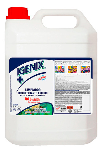 Limpiador Desinfectante 5 Litros Igenix