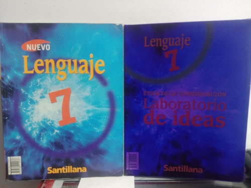 Nuevo Lenguaje 7 De Santillana Original Usado