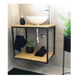 Lavabo Estilo Industrial Green Life Mod Lv 01, 60x50x40 Cm