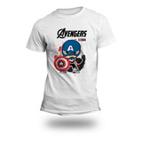 Playera De Capitan America Traje Cuantico. Avengers. Marvel