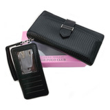 Cartera Monedero Original Dama Lujo Polo Club Long Beach 2