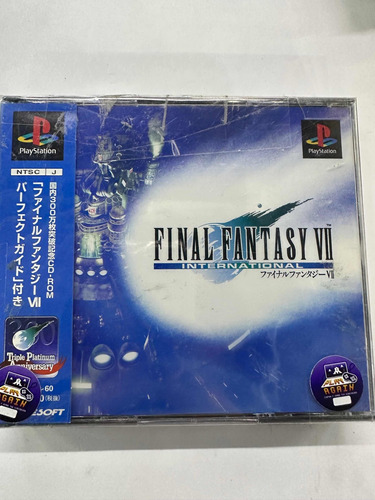 Final Fantasy 7 International Ps1 Completo Japonés