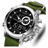 Reloj Deportivo Militar Digital Wwoor Para Hombre De Lujo .