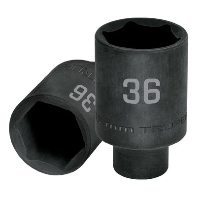 Dado Largo Impacto 36mm, 6 Puntas Cuadro 1\u002F2'' Truper 103194 | MercadoLibre
