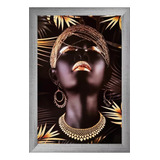 Pintura De Diamantes 5d Diy Arte Africano Regalo 40x60 Cm