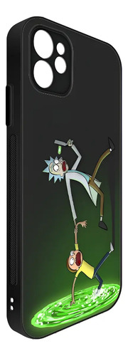 Funda Para iPhone Todos Modelos Bumper Rick Y Morty 4