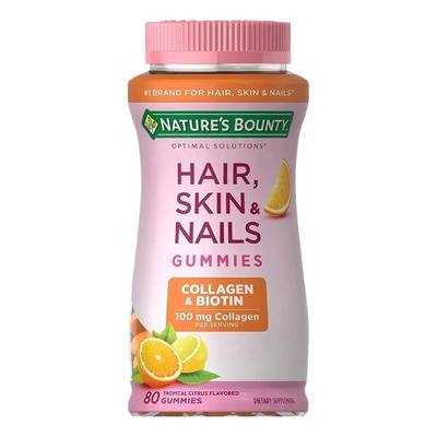 Hair Skin & Nails Nature's Bounty 80 Uds Cítricos | MercadoLibre