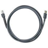 Cable Zebra Para Escáner Portátil De La Serie Ls2208, Gris C