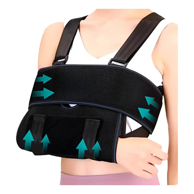 Hombrera Ortopédica Ajustable Transpirable Maxfit Hz628 Color Negro Talla Universal | MercadoLibre