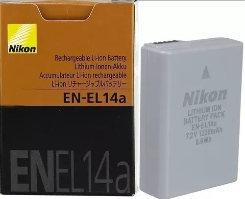 En-el14a Para Nikon P7100 Bat-eria Original Nova