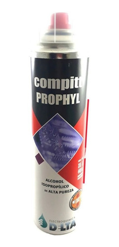 Alcohol Isopropilico Aerosol 315gr Compitt Prophyl 