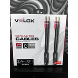 Cables Velox Para Bocinas Alta Calidad Hi-fi Audiofilos