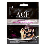 Set X2 Acf Amazing Black Máscara Facial Puntos Negros X 7grs