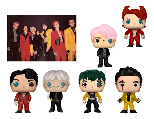 Funko Pop Exo Kpop Custom Exclusivo Personalizado Bts 