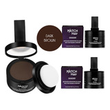 2 Piezas Match Hair Shader Dark Brown Maquillaje Capilar Env