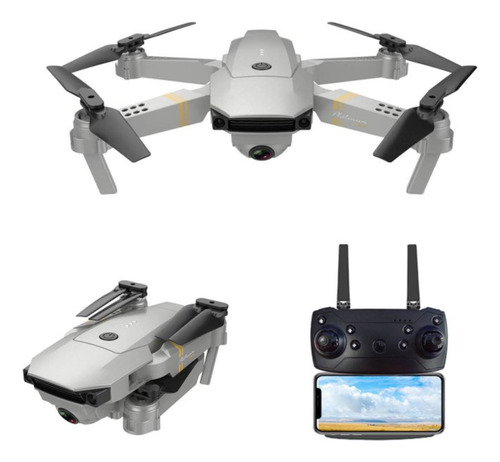 Mini Drone Con Cámara Hd Wifi 2.4ghz 2 Baterías + 7funciones